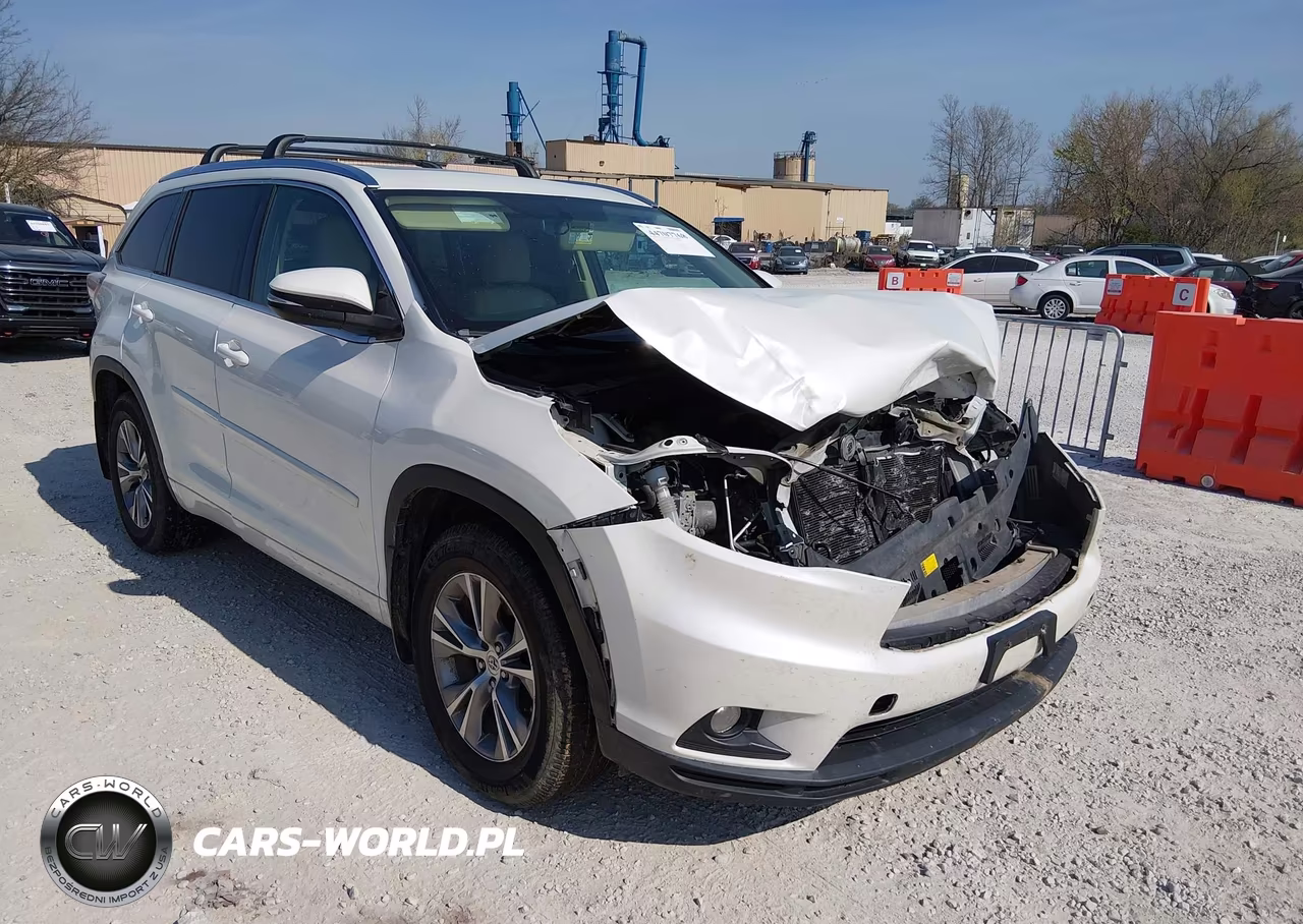 2015 Toyota Highlander Xle V6 – zdjęcie 1 z 17