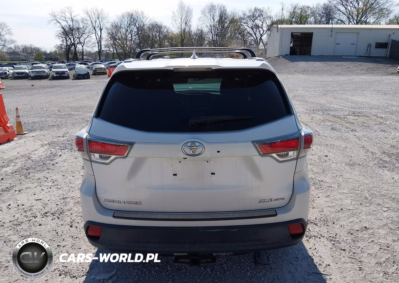 2015 Toyota Highlander Xle V6 VIN:5TDJKRFH7FS187629 - 17