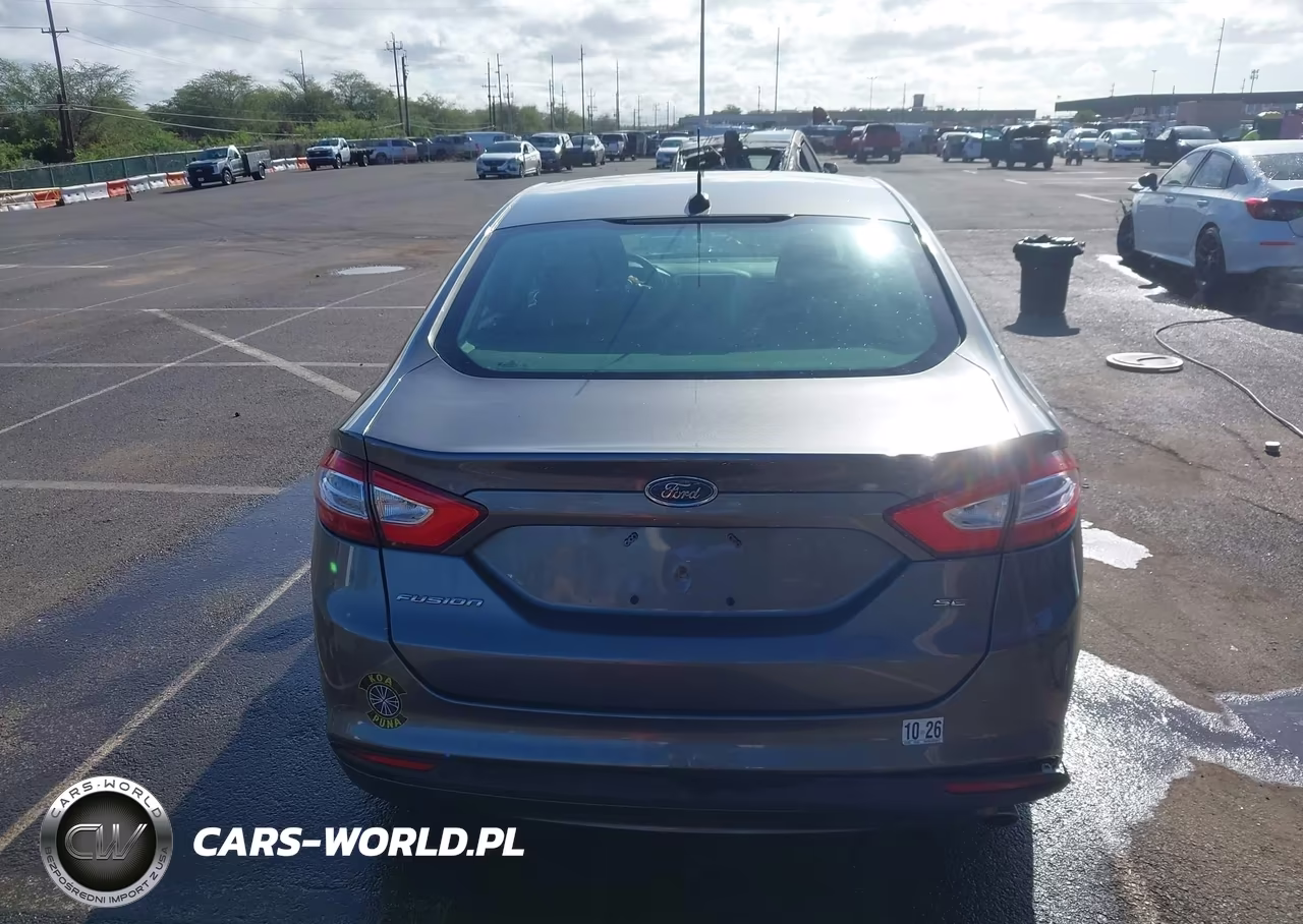 2014 Ford Fusion Se VIN:3FA6P0H75ER393272 - 16