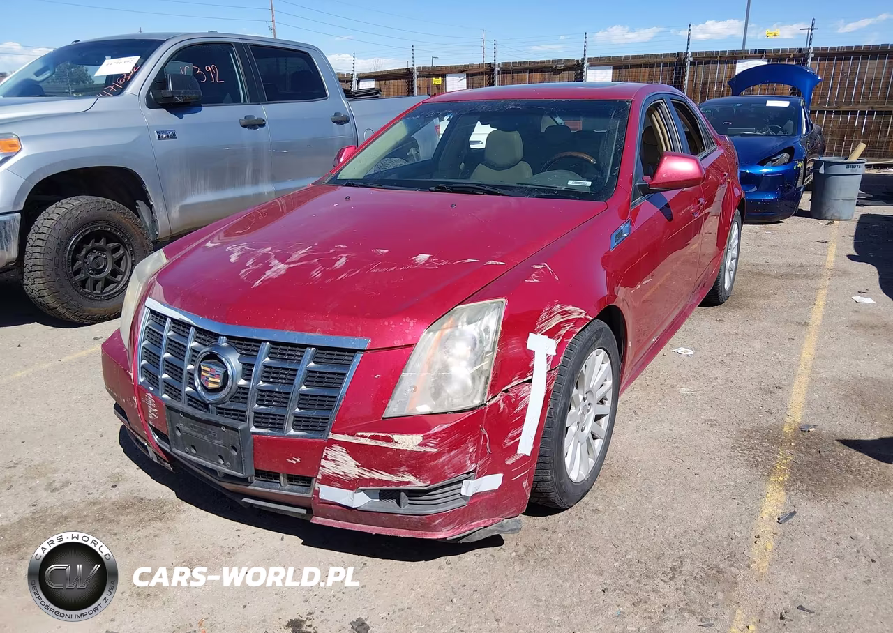 2012 Cadillac Cts Luxury VIN:1G6DG5E53C0132630 - 2