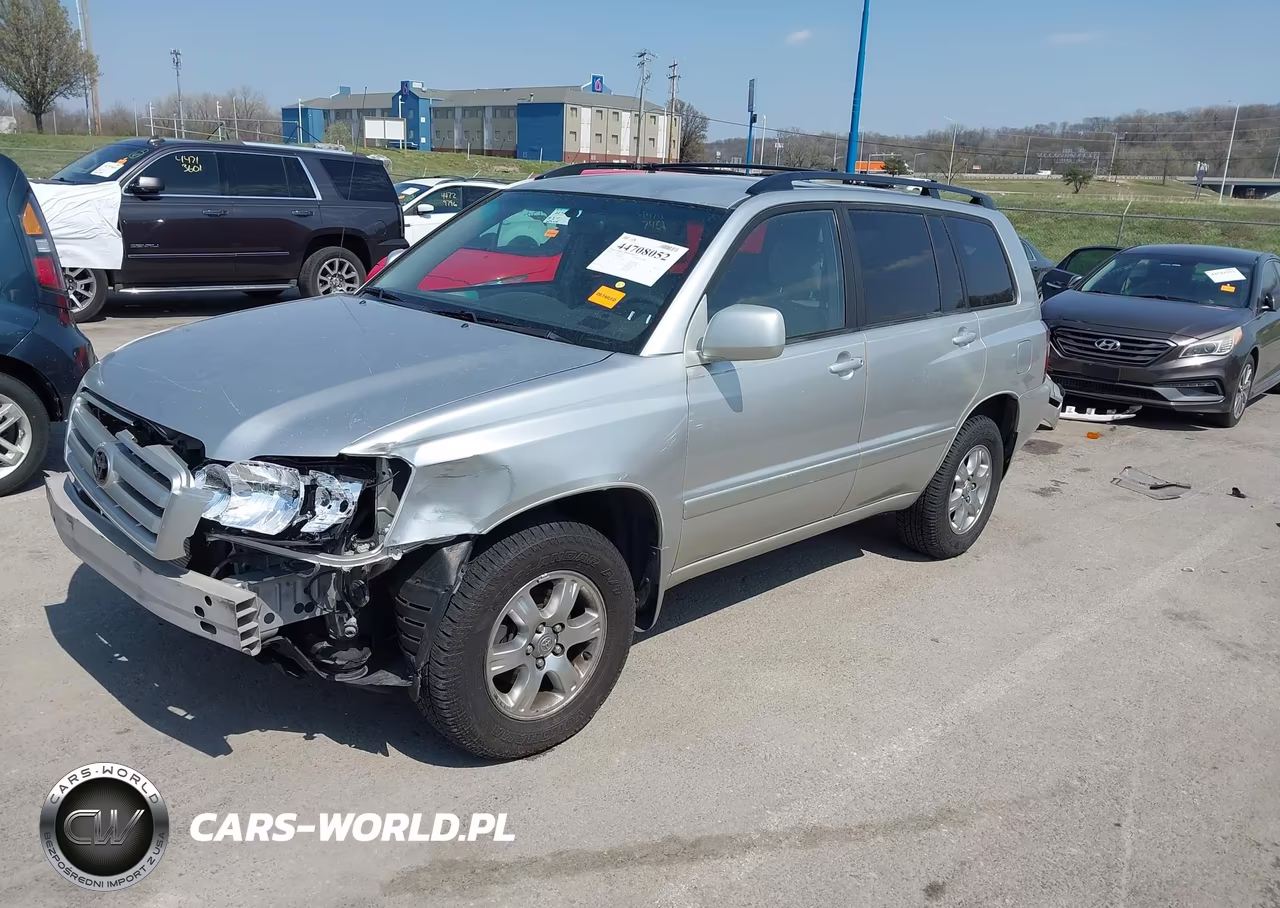 2006 Toyota Highlander V6 VIN:JTEEP21A560165468 - 2