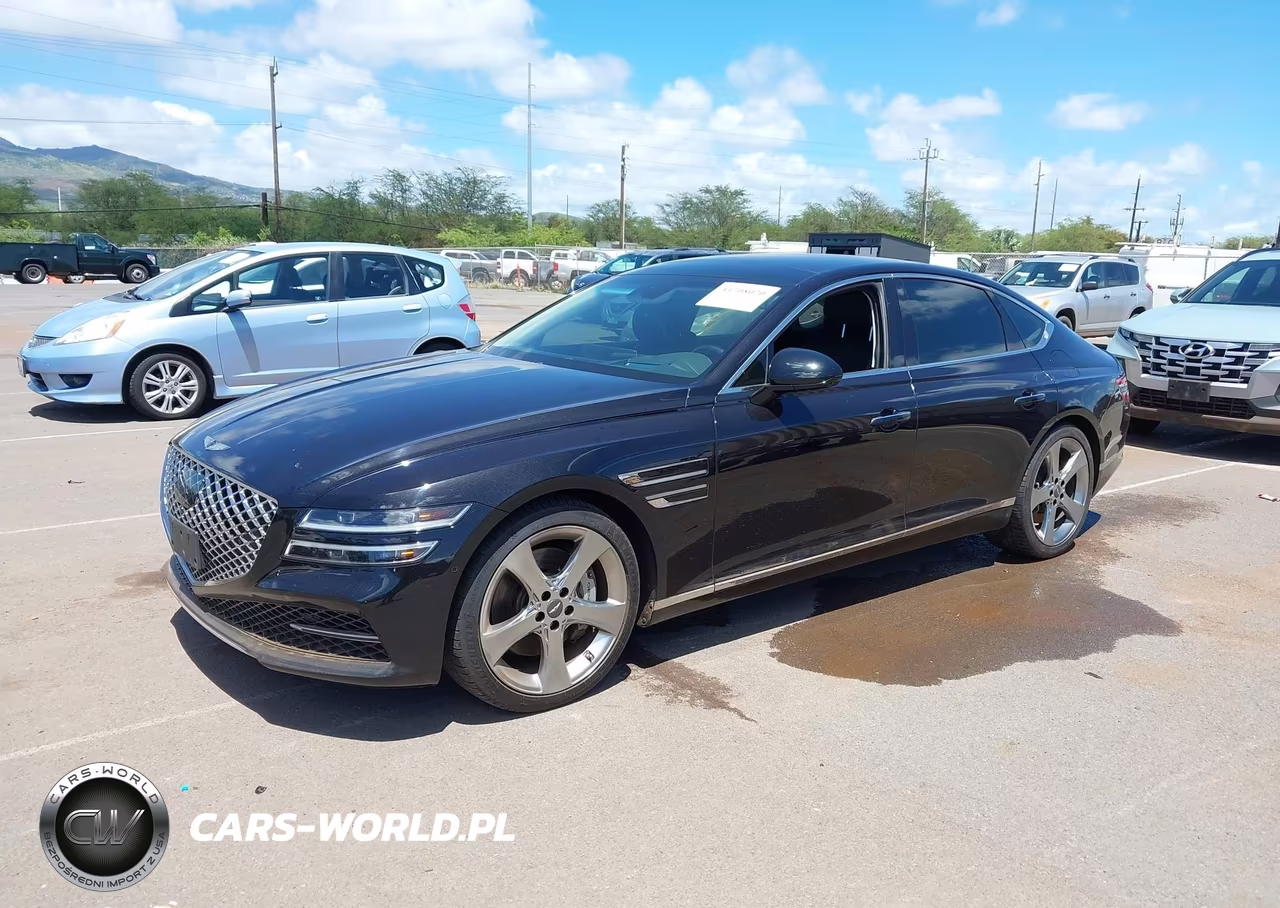 2021 Genesis G80 3.5T Rwd VIN:KMTGC4SDXMU049624 - 2