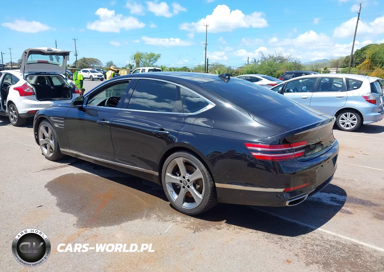 2021 Genesis G80 3.5T Rwd VIN:KMTGC4SDXMU049624 - 3