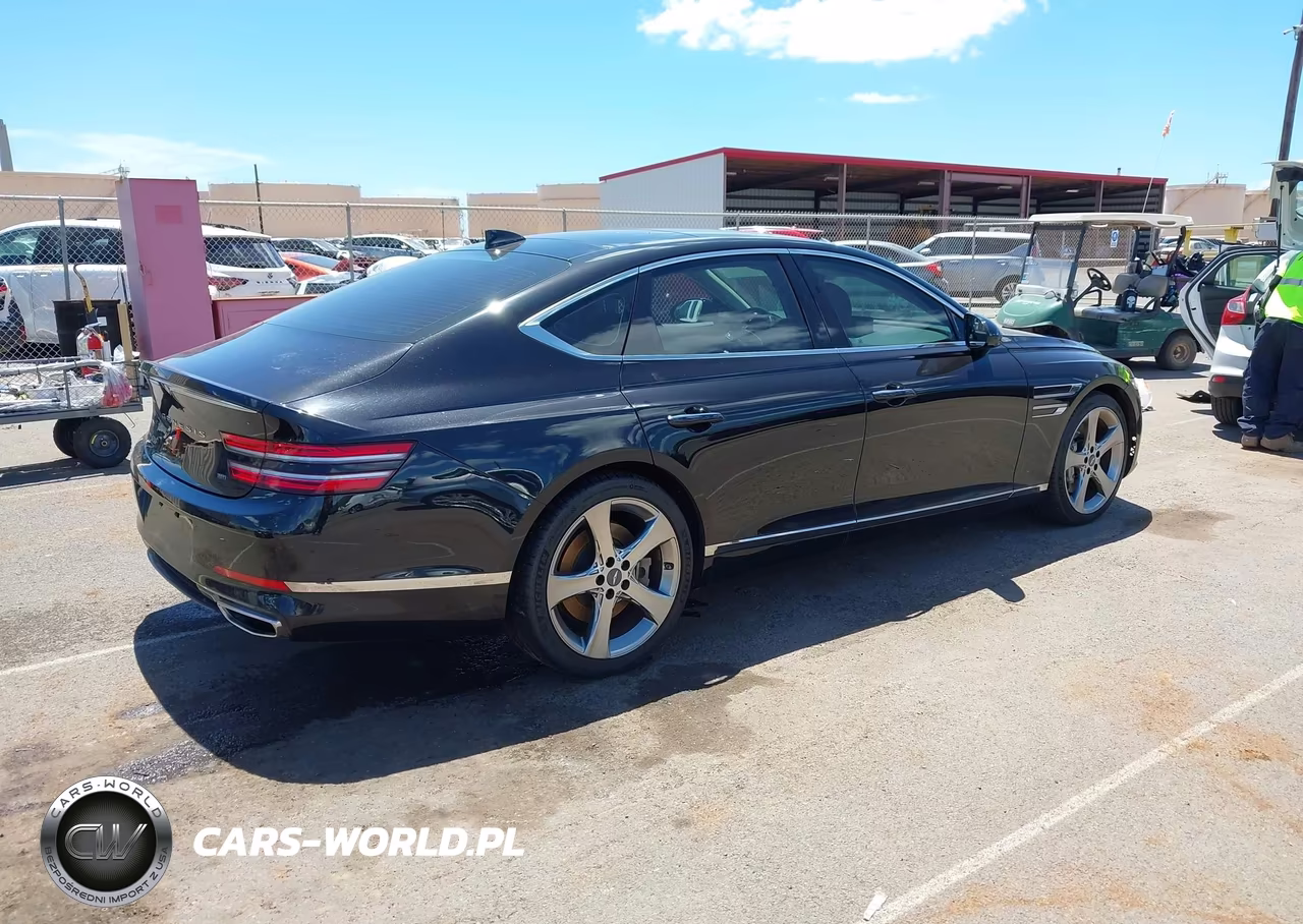 2021 Genesis G80 3.5T Rwd VIN:KMTGC4SDXMU049624 - 4