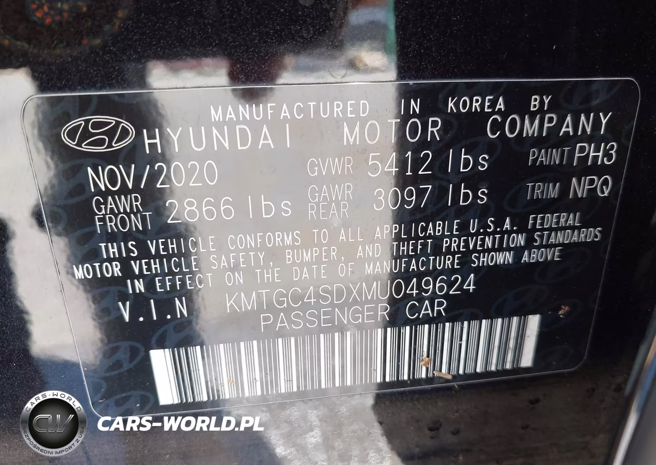 2021 Genesis G80 3.5T Rwd VIN:KMTGC4SDXMU049624 - 9