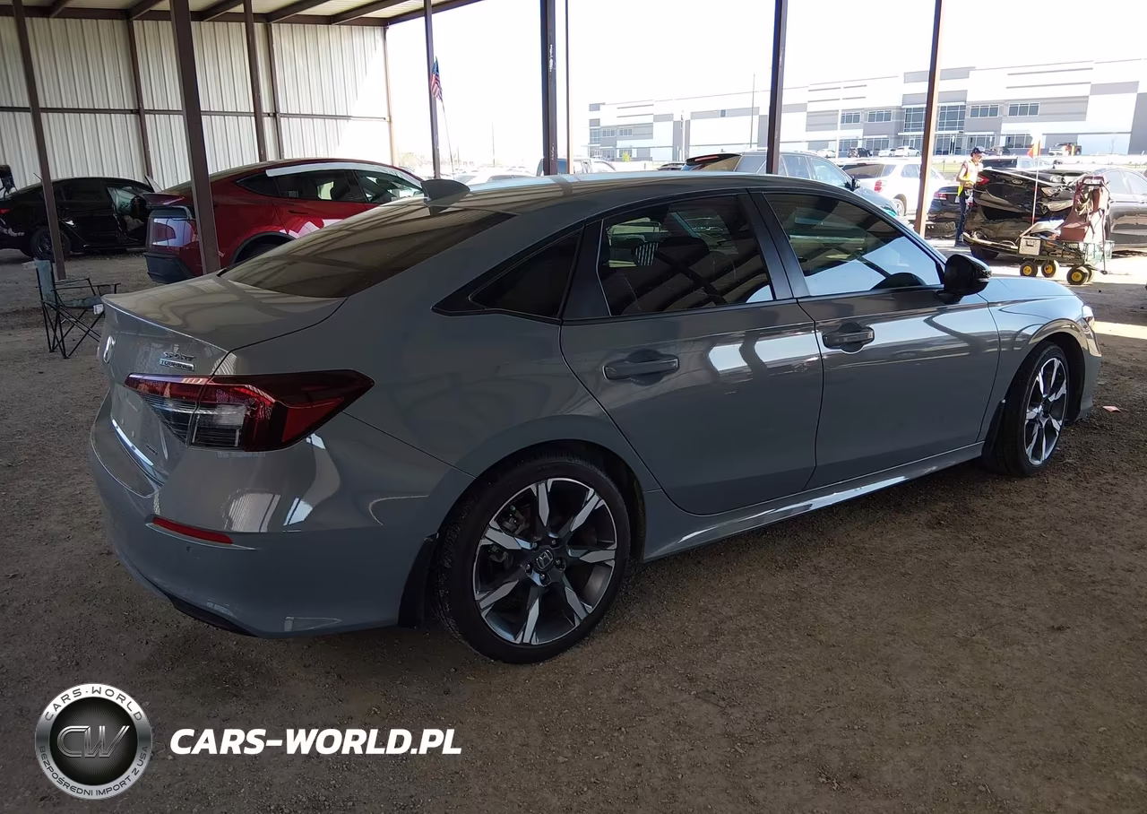 2025 Honda Civic Hybrid Sport-Sport Touring VIN:2HGFE4F84SH324150 - 4