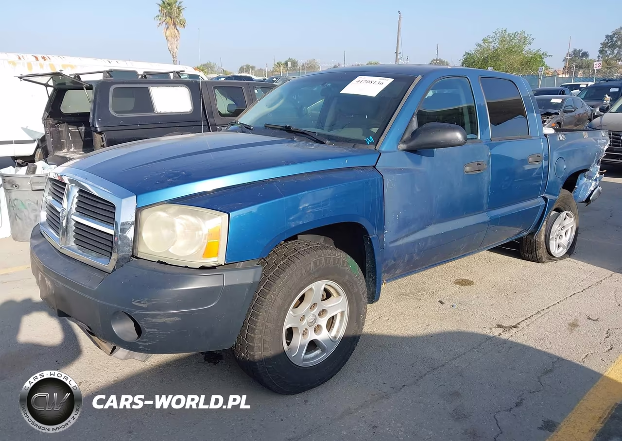 2006 Dodge Dakota Slt VIN:1D7HE48N66S539771 - 2