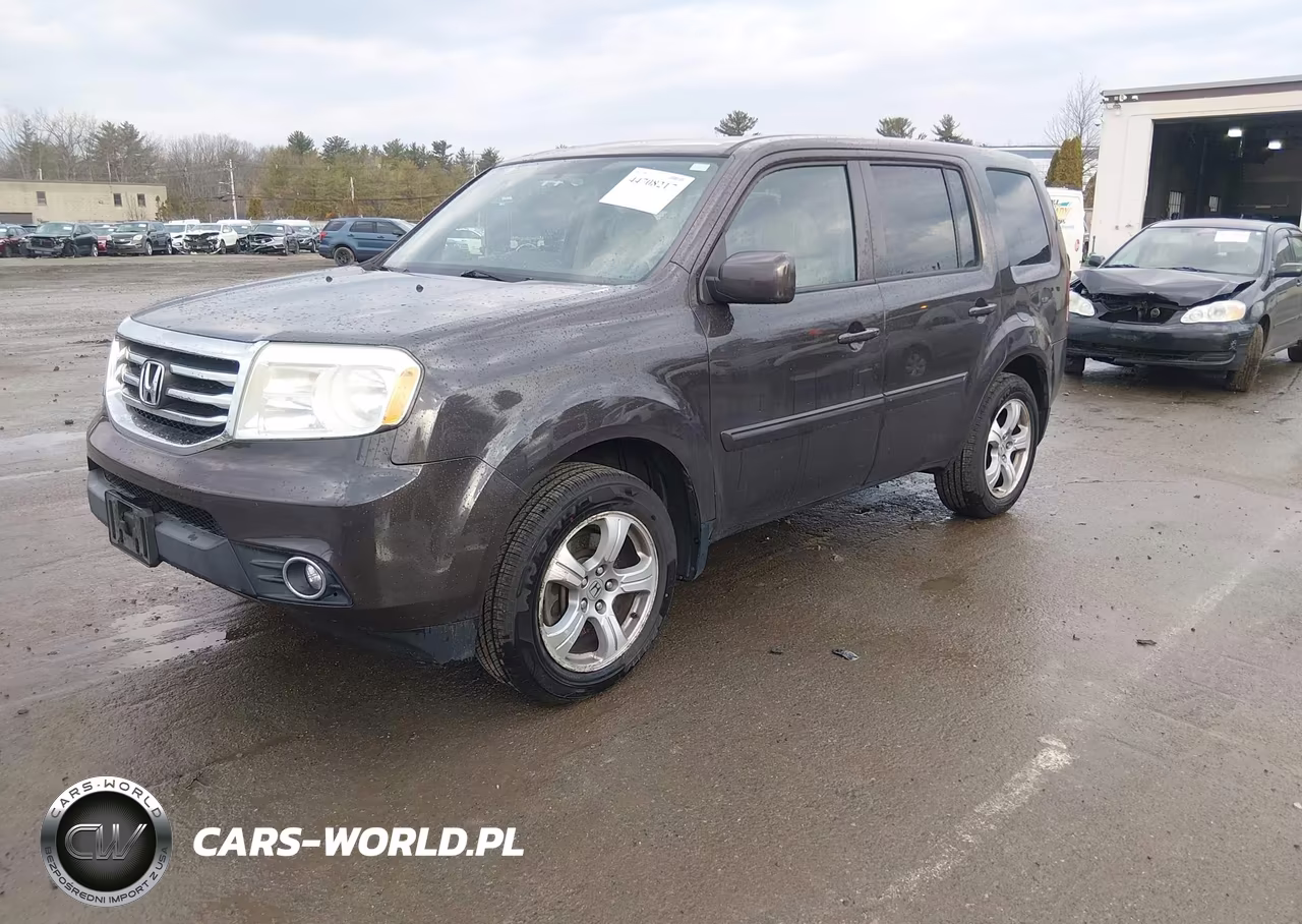 2013 Honda Pilot Ex-L VIN:5FNYF4H55DB010233 - 2