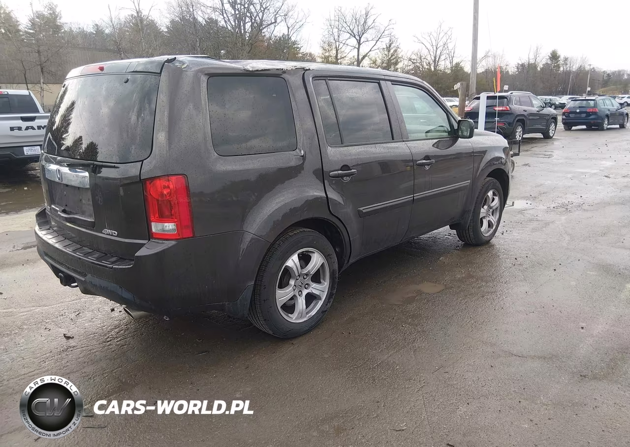 2013 Honda Pilot Ex-L VIN:5FNYF4H55DB010233 - 4