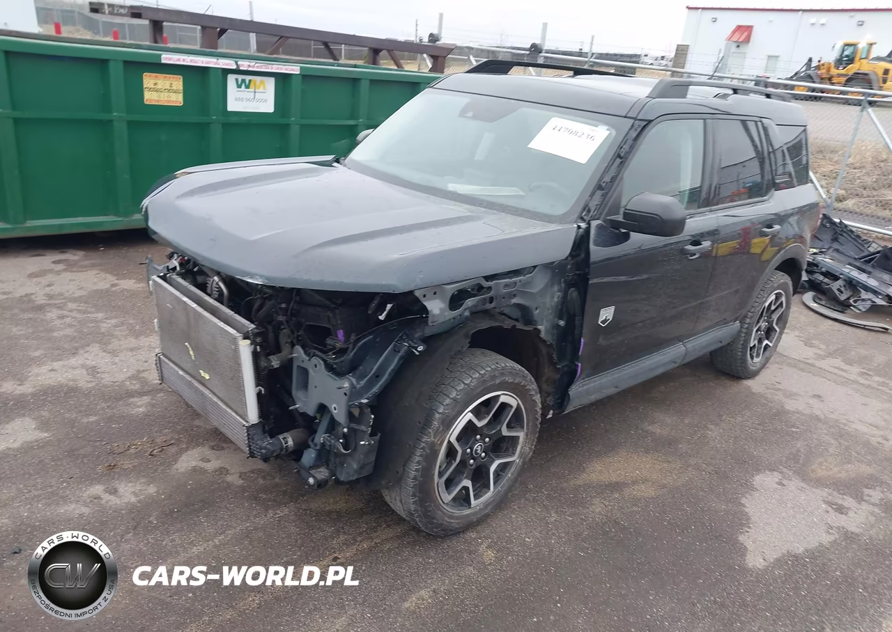 2022 Ford Bronco Sport Big Bend VIN:3FMCR9B60NRD91713 - 2