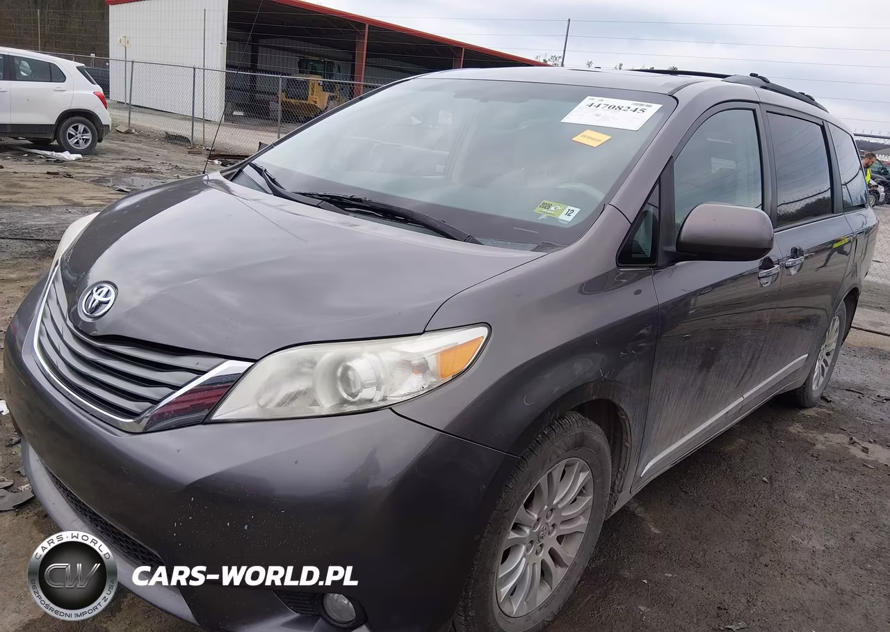 2014 Toyota Sienna Xle V6 8 Passenger VIN:5TDYK3DC5ES406797 - 2