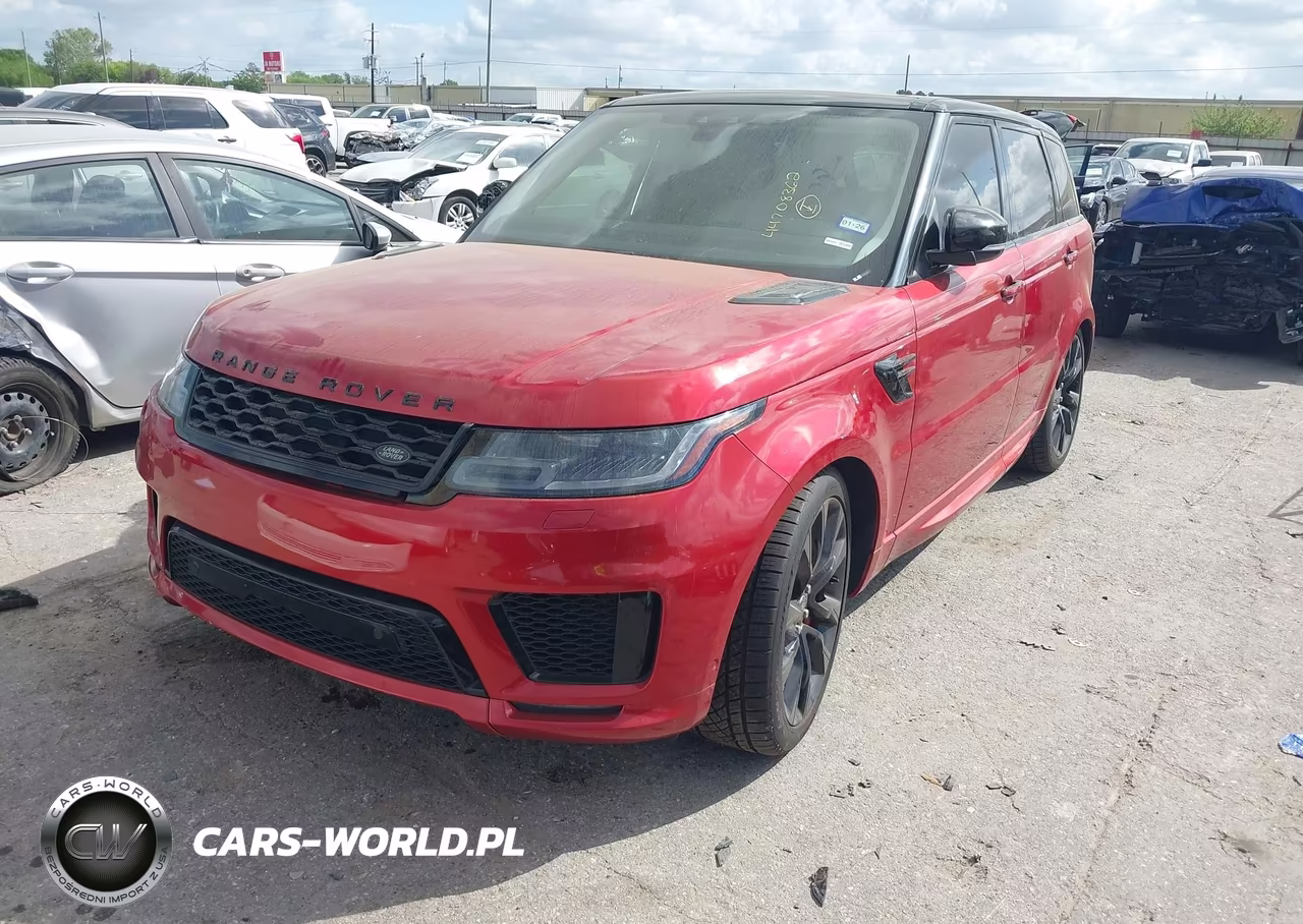 2022 Land Rover Range Rover Sport Hst Mhev VIN:SALWS2RU0NA220092 - 2