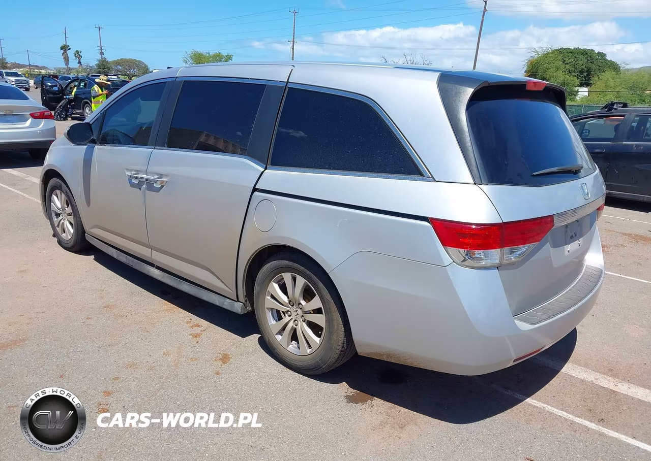 2014 Honda Odyssey Ex VIN:5FNRL5H42EB001842 - 3