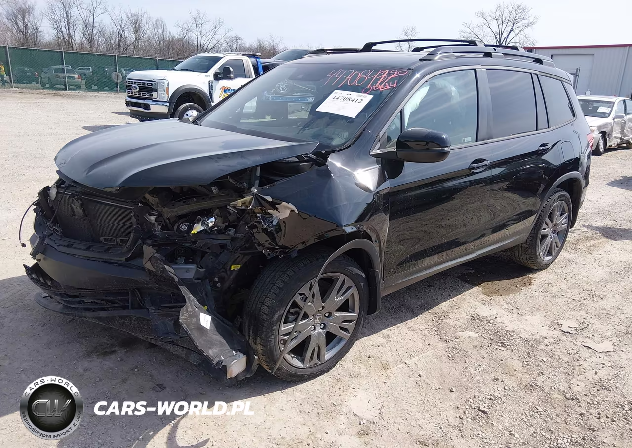 2019 Honda Passport Ex-L VIN:5FNYF8H52KB030444 - 2