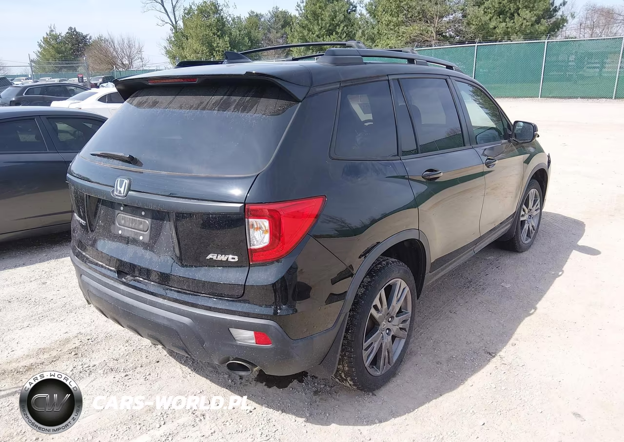 2019 Honda Passport Ex-L VIN:5FNYF8H52KB030444 - 4