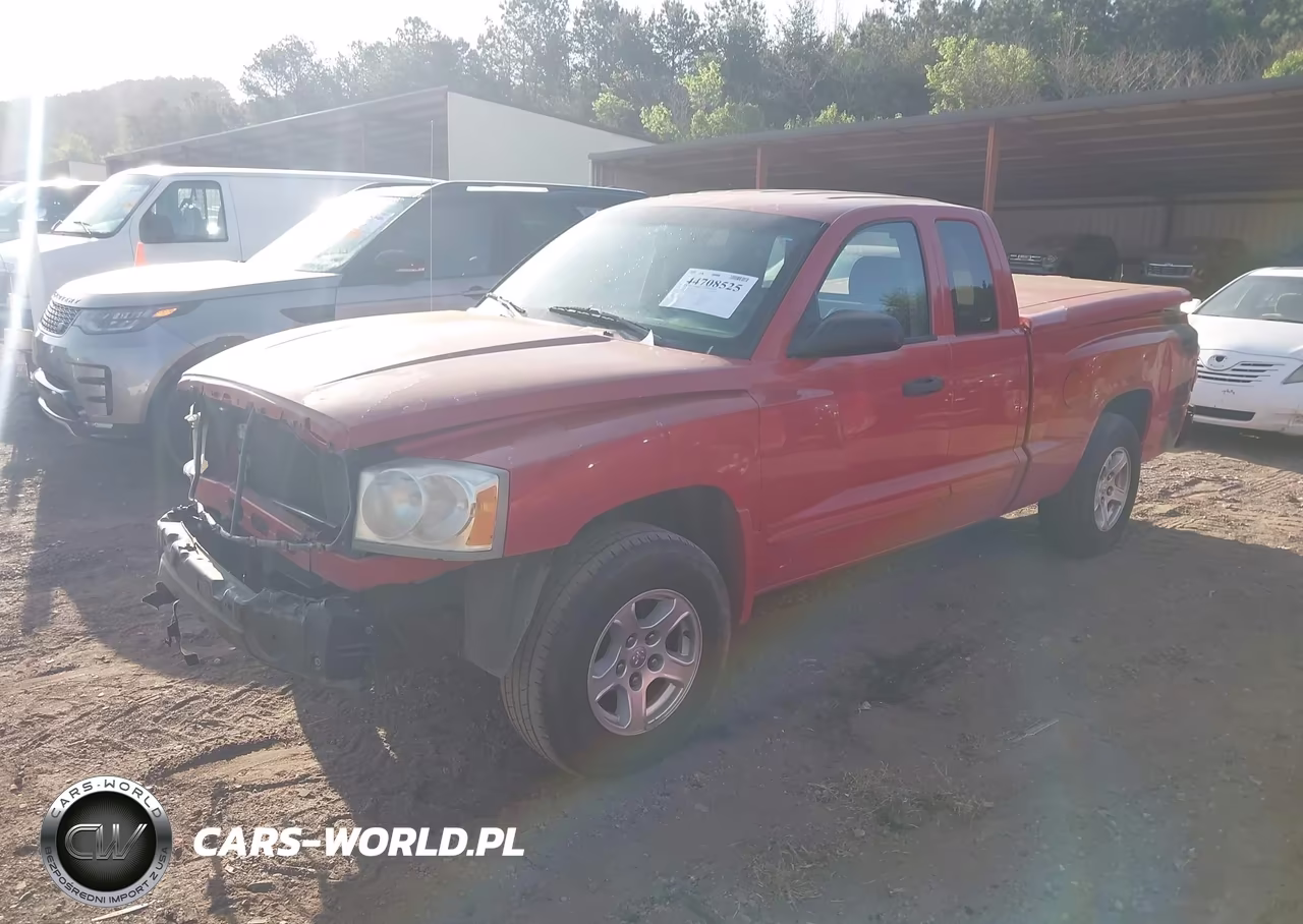 2005 Dodge Dakota Slt VIN:1D7HE42N35S252153 - 2