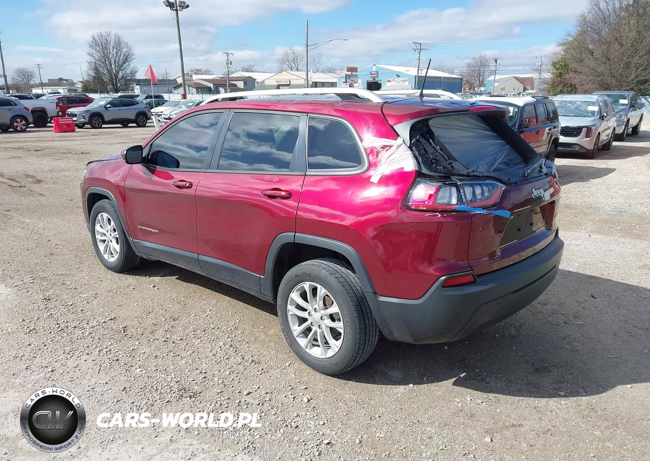 2021 Jeep Cherokee Latitude Fwd VIN:1C4PJLCB8MD208636 - 3