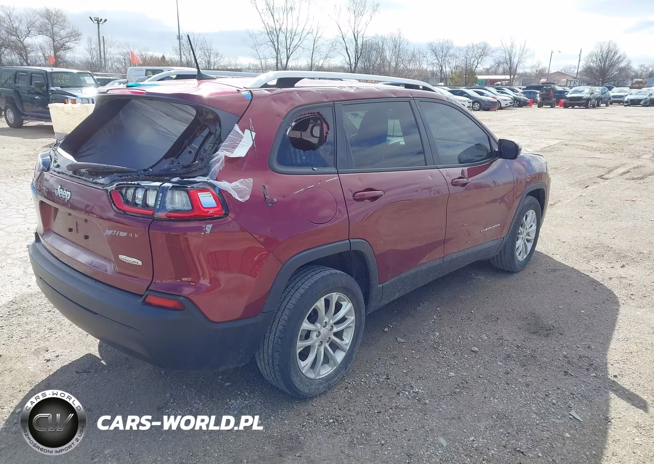 2021 Jeep Cherokee Latitude Fwd VIN:1C4PJLCB8MD208636 - 4