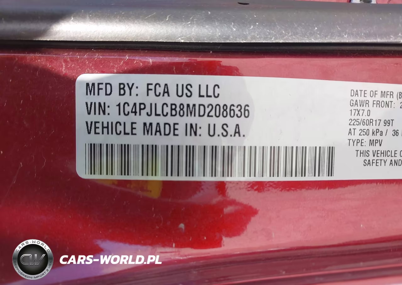 2021 Jeep Cherokee Latitude Fwd VIN:1C4PJLCB8MD208636 - 9