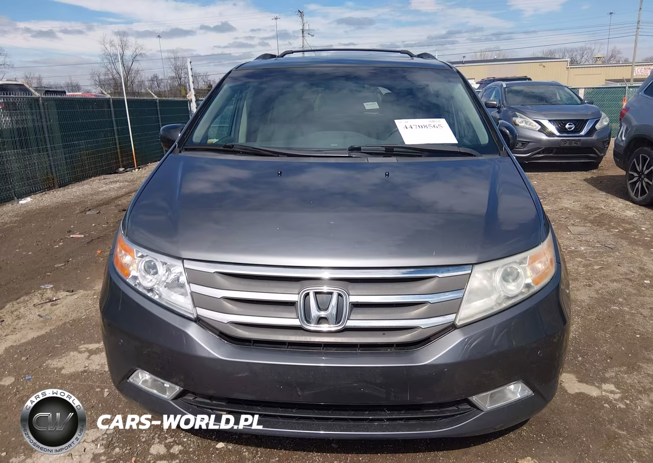 2012 Honda Odyssey Touring-Touring Elite VIN:5FNRL5H90CB031334 - 12