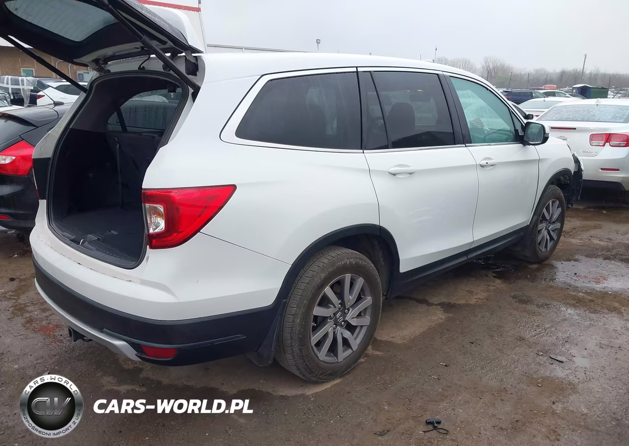 2021 Honda Pilot 2Wd Ex-L VIN:5FNYF5H51MB031750 - 4