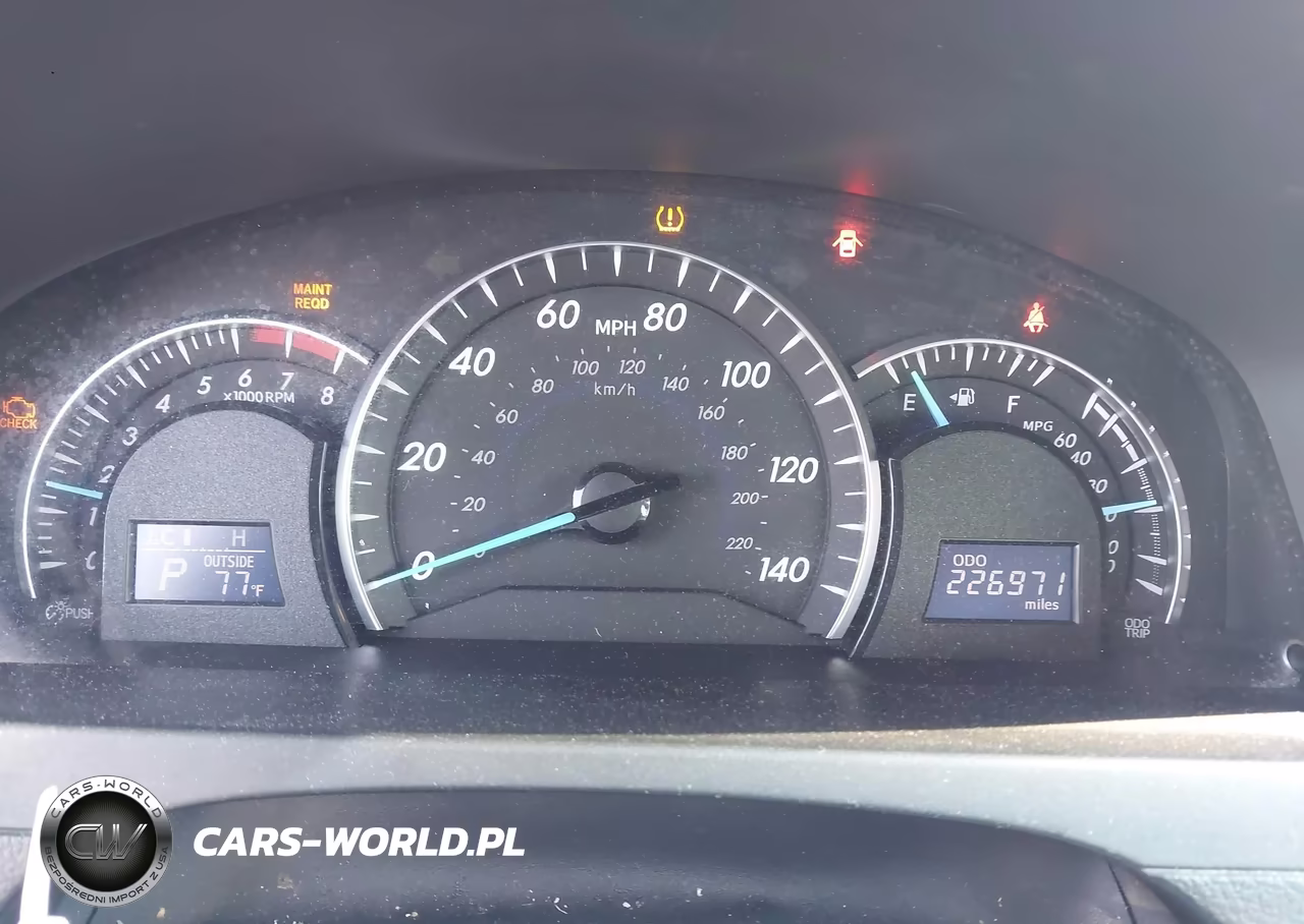 2012 Toyota Camry Xle VIN:4T4BF1FK1CR262162 - 7