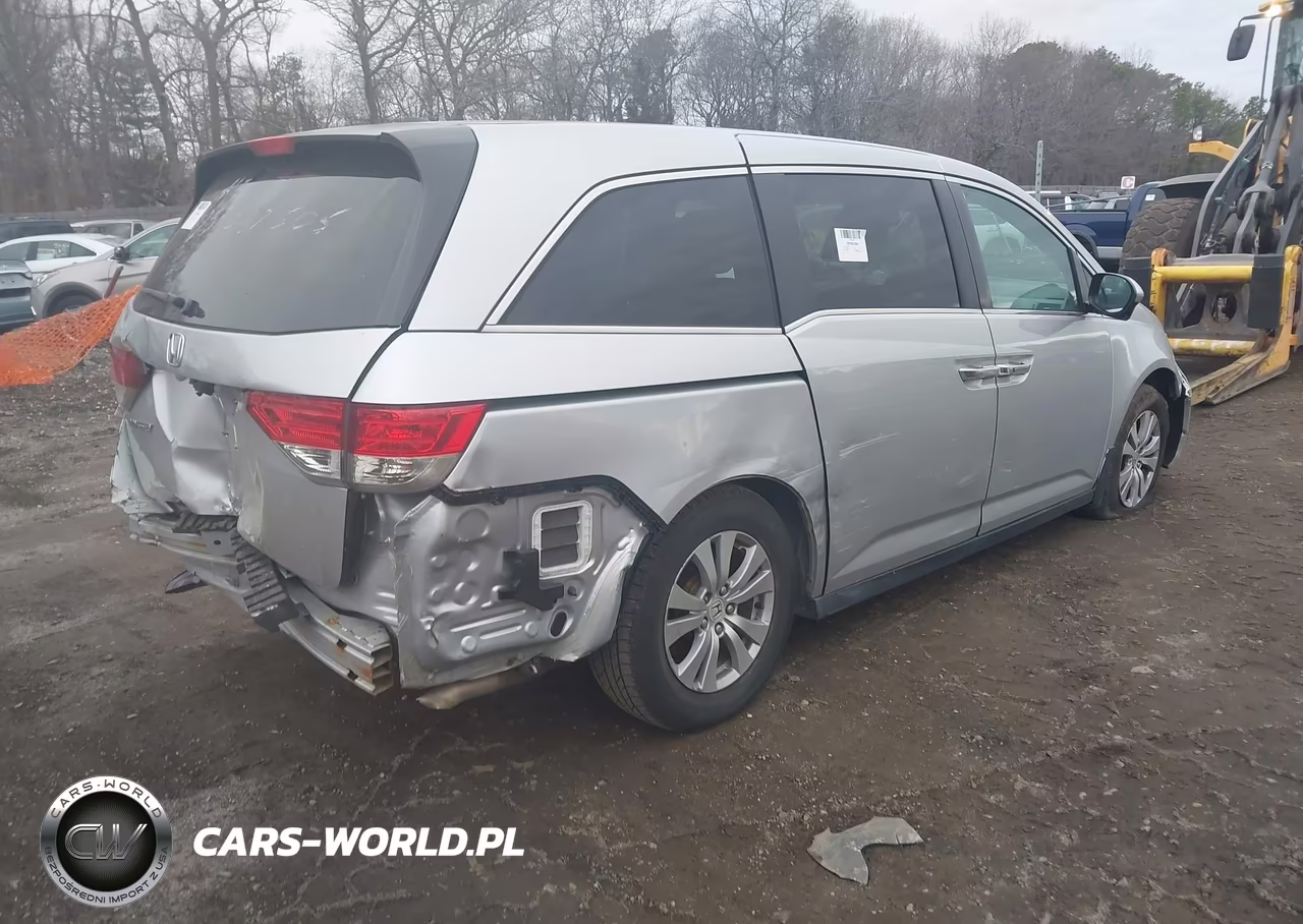 2015 Honda Odyssey Ex-L VIN:5FNRL5H63FB088198 - 4