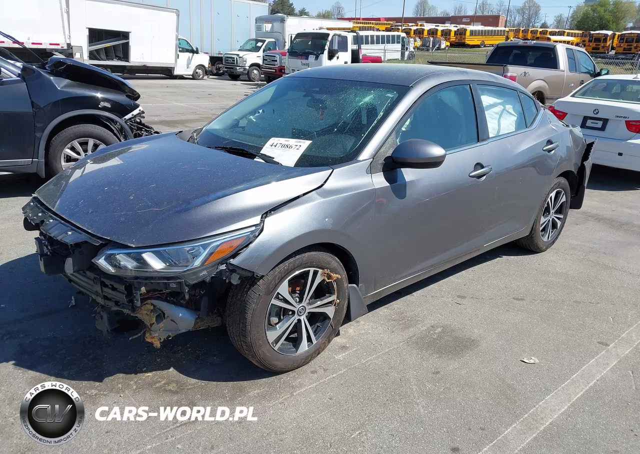 2021 Nissan Sentra Sv Xtronic Cvt VIN:3N1AB8CVXMY214576 - 2