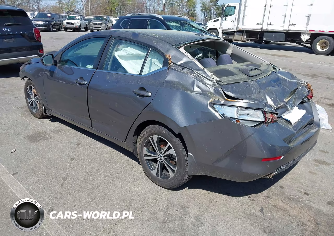 2021 Nissan Sentra Sv Xtronic Cvt VIN:3N1AB8CVXMY214576 - 3