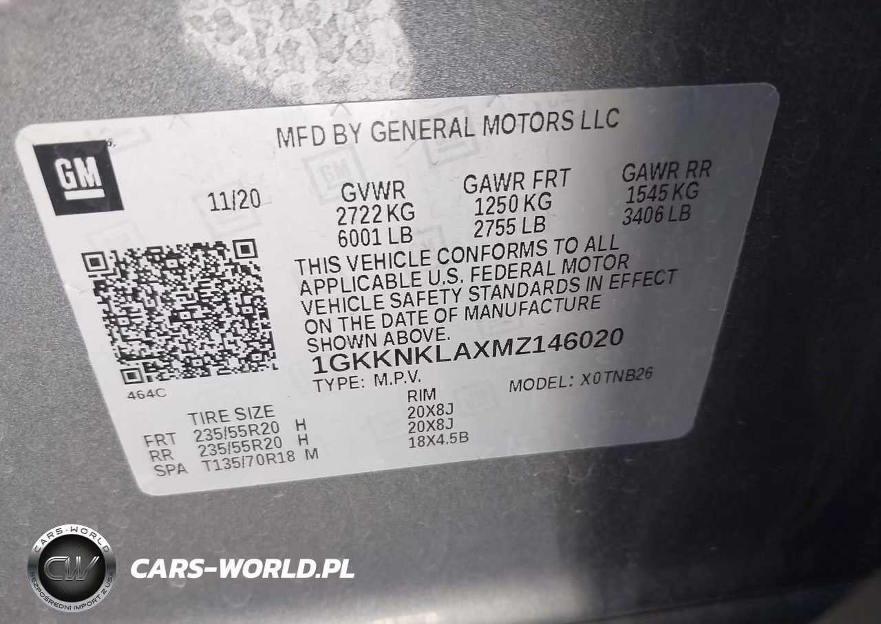 2021 GMC Acadia Fwd Sle VIN:1GKKNKLAXMZ146020 - 9