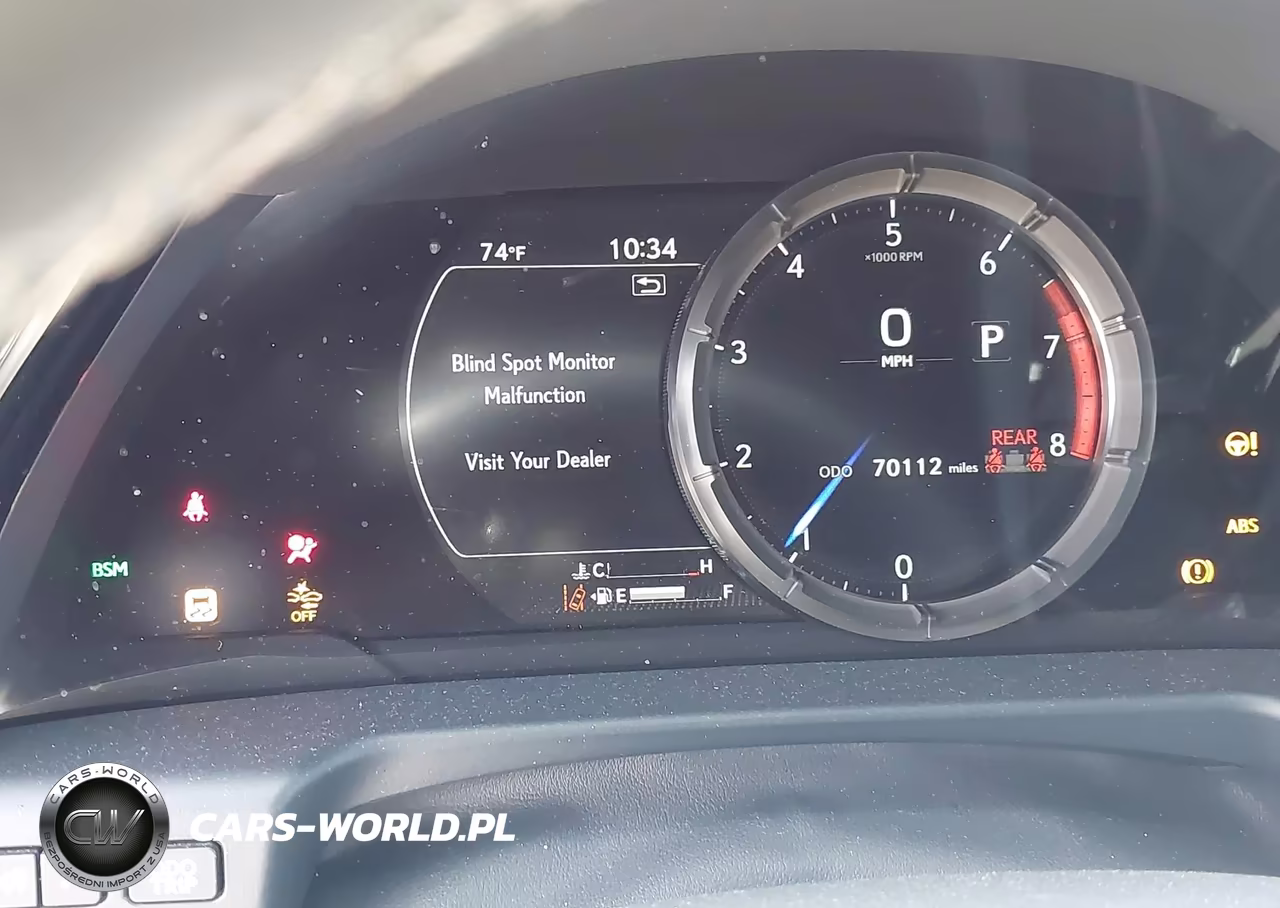 2023 Lexus Es 350 F Sport Handling VIN:58AJZ1B15PU140350 - 7