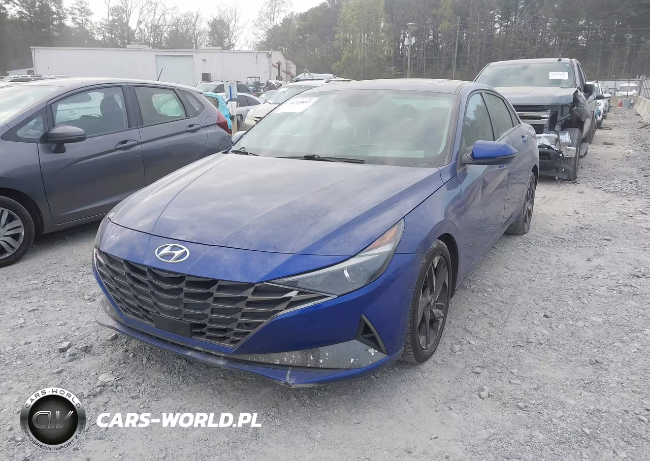 2021 Hyundai Elantra Sel VIN:5NPLN4AG4MH019046 - 2