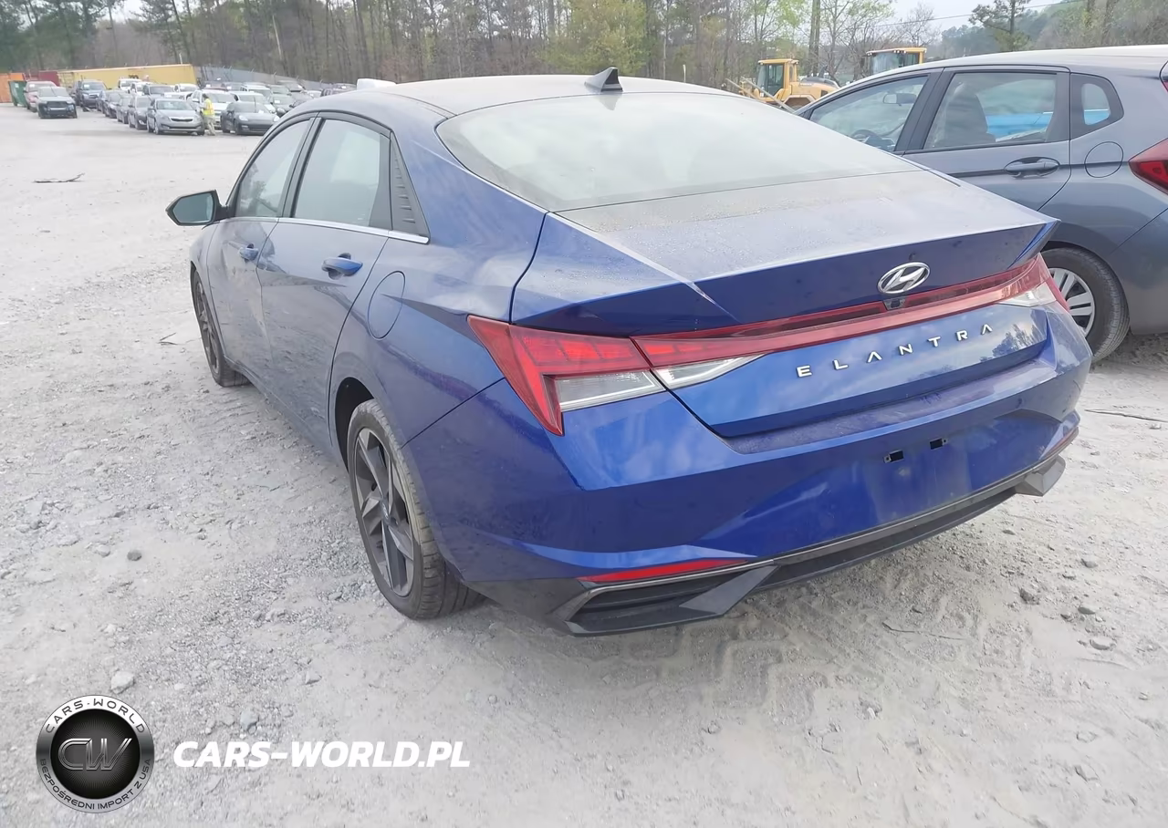 2021 Hyundai Elantra Sel VIN:5NPLN4AG4MH019046 - 3