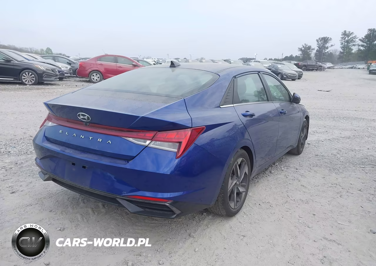 2021 Hyundai Elantra Sel VIN:5NPLN4AG4MH019046 - 4