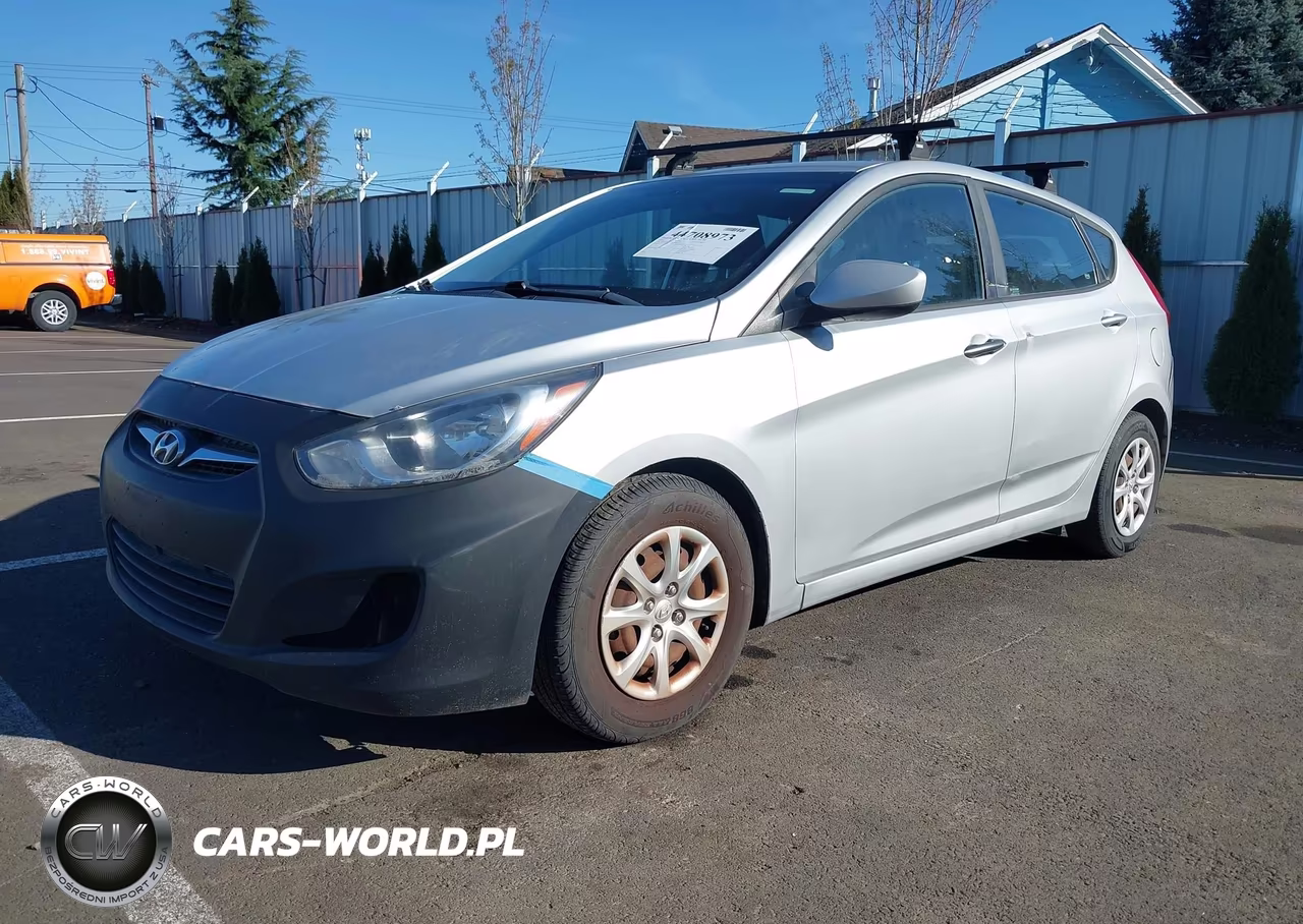 2013 Hyundai Accent Gs VIN:KMHCT5AE3DU065835 - 2