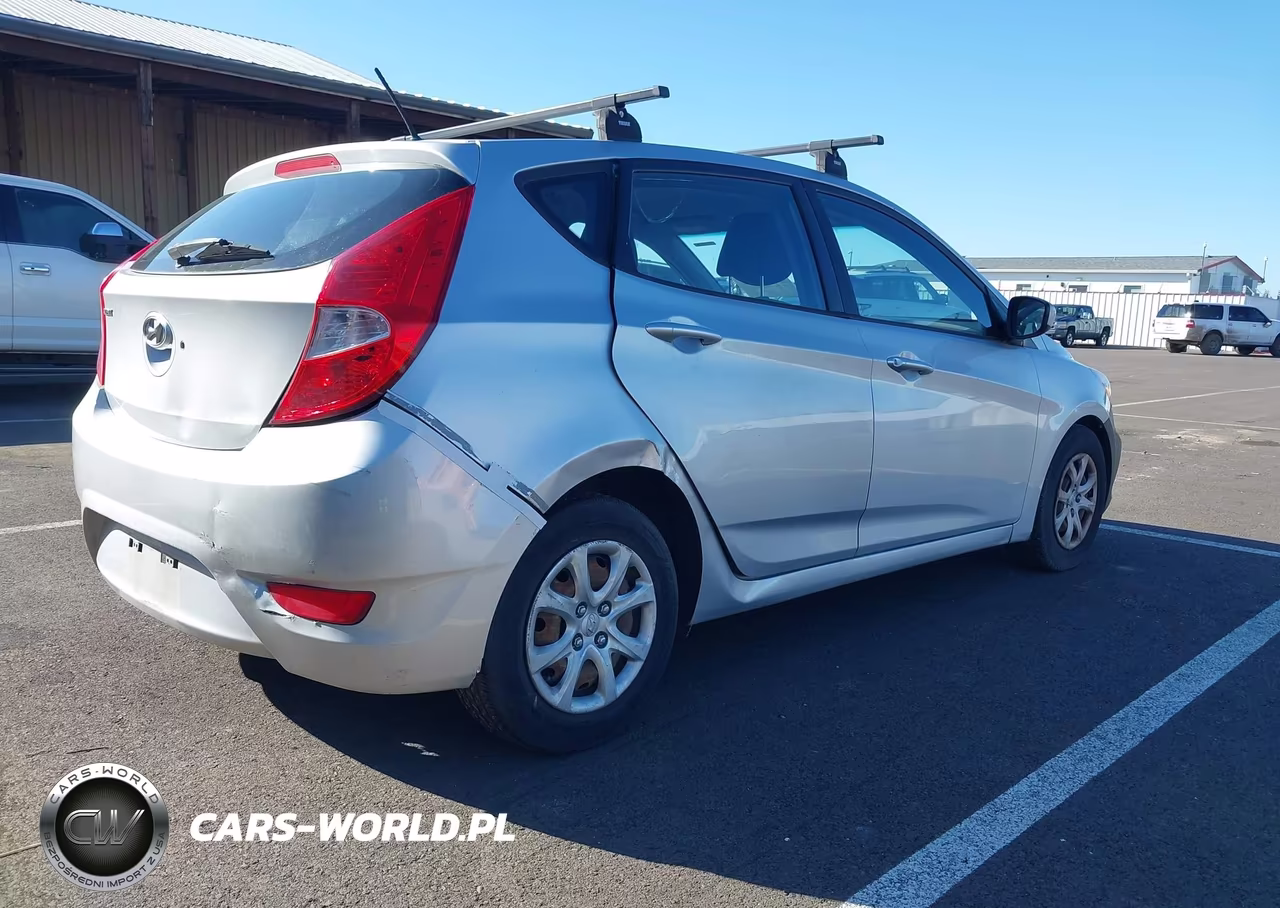2013 Hyundai Accent Gs VIN:KMHCT5AE3DU065835 - 4