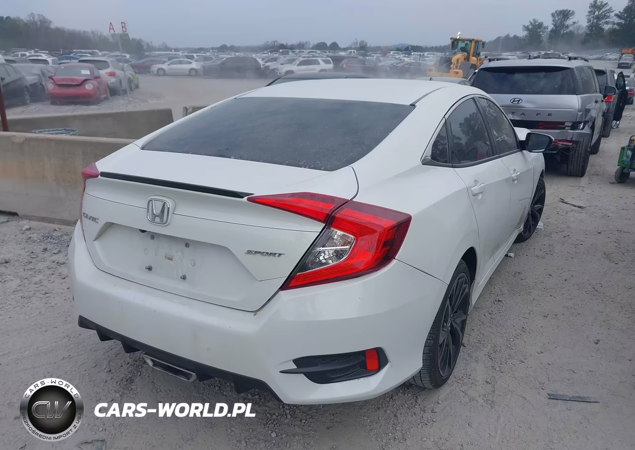 2020 Honda Civic Sport VIN:2HGFC2F83LH509303 - 4