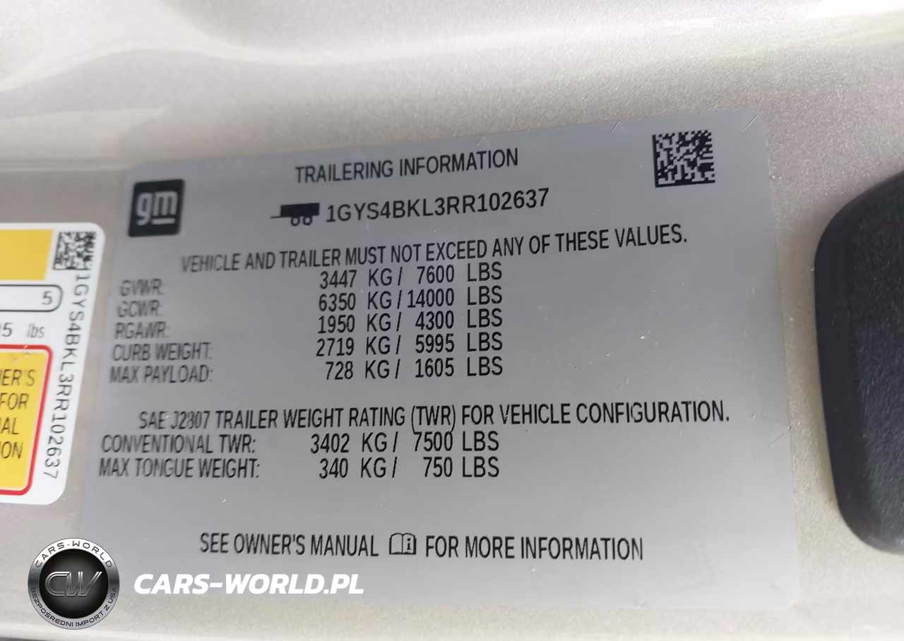 2024 Cadillac Escalade 4Wd Premium Luxury VIN:1GYS4BKL3RR102637 - 9