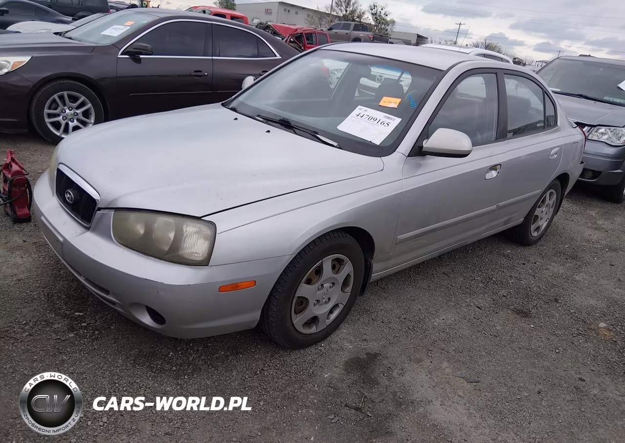 2002 Hyundai Elantra Gls VIN:KMHDN45DX2U389839 - 2