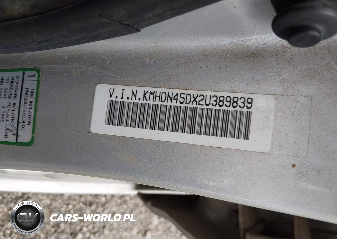 2002 Hyundai Elantra Gls VIN:KMHDN45DX2U389839 - 9