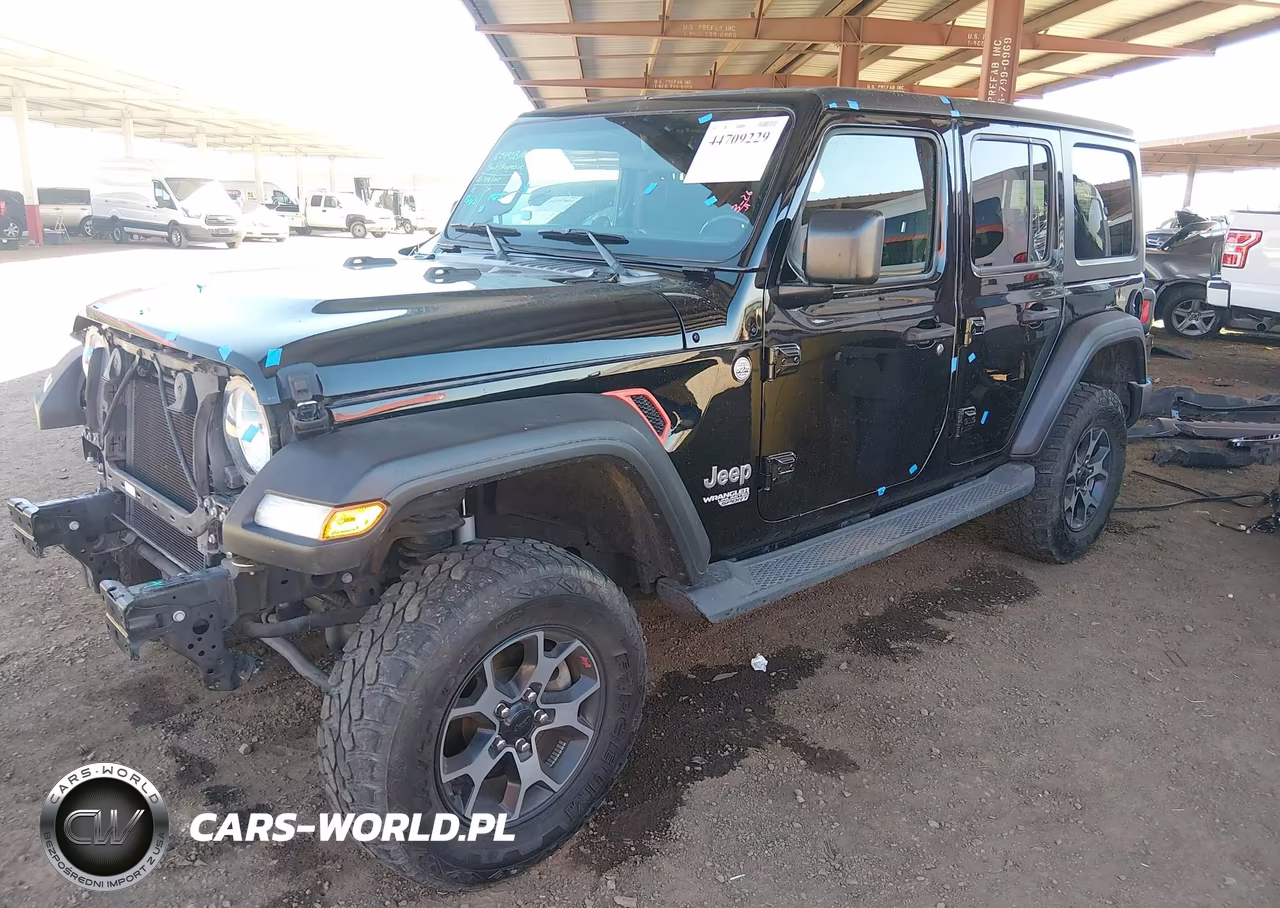 2020 Jeep Wrangler Unlimited Sport S 4X4 VIN:1C4HJXDN0LW139724 - 2