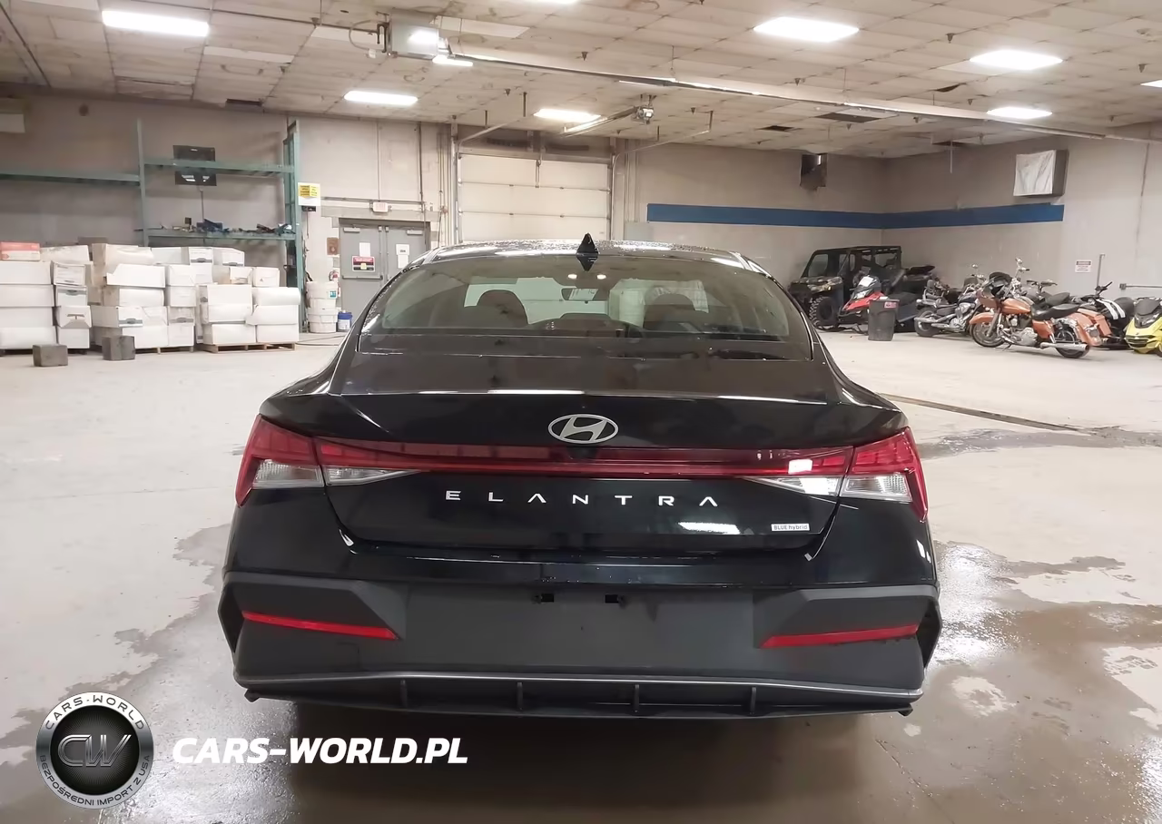 2024 Hyundai Elantra Hybrid Blue VIN:KMHLM4DJ6RU094124 - 16