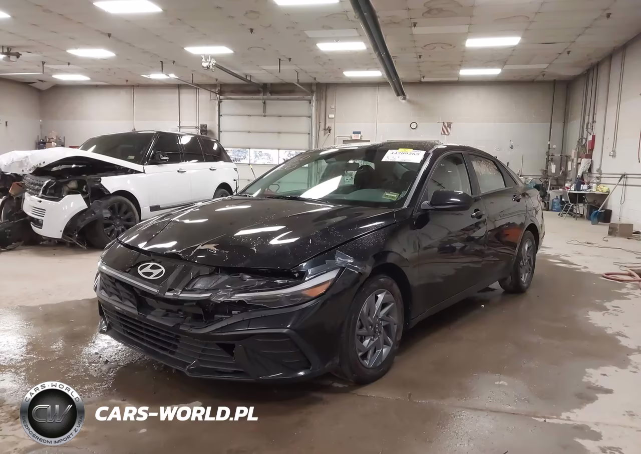 2024 Hyundai Elantra Hybrid Blue VIN:KMHLM4DJ6RU094124 - 2