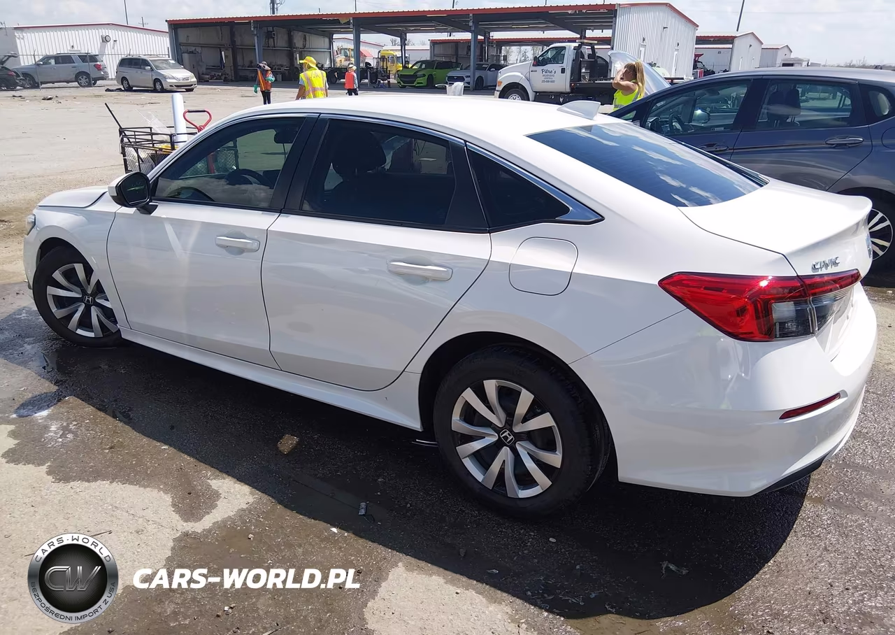 2023 Honda Civic Lx VIN:2HGFE2F2XPH568778 - 3