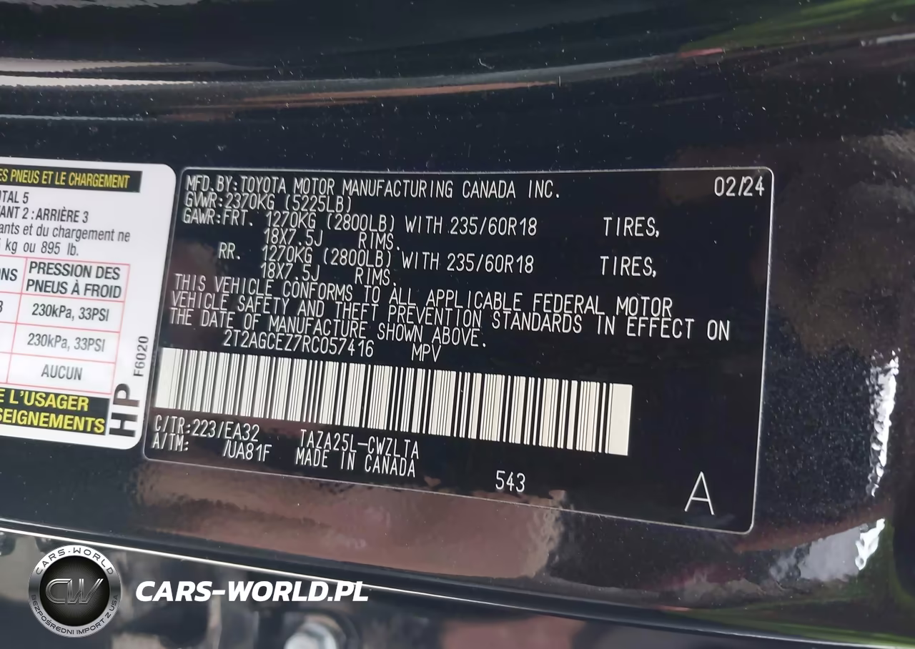 2024 Lexus Nx 350 VIN:2T2AGCEZ7RC057416 - 9