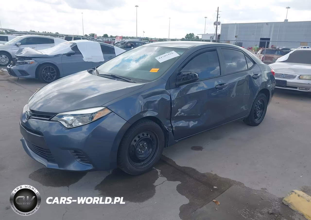 2016 Toyota Corolla Le VIN:5YFBURHE1GP380810 - 2