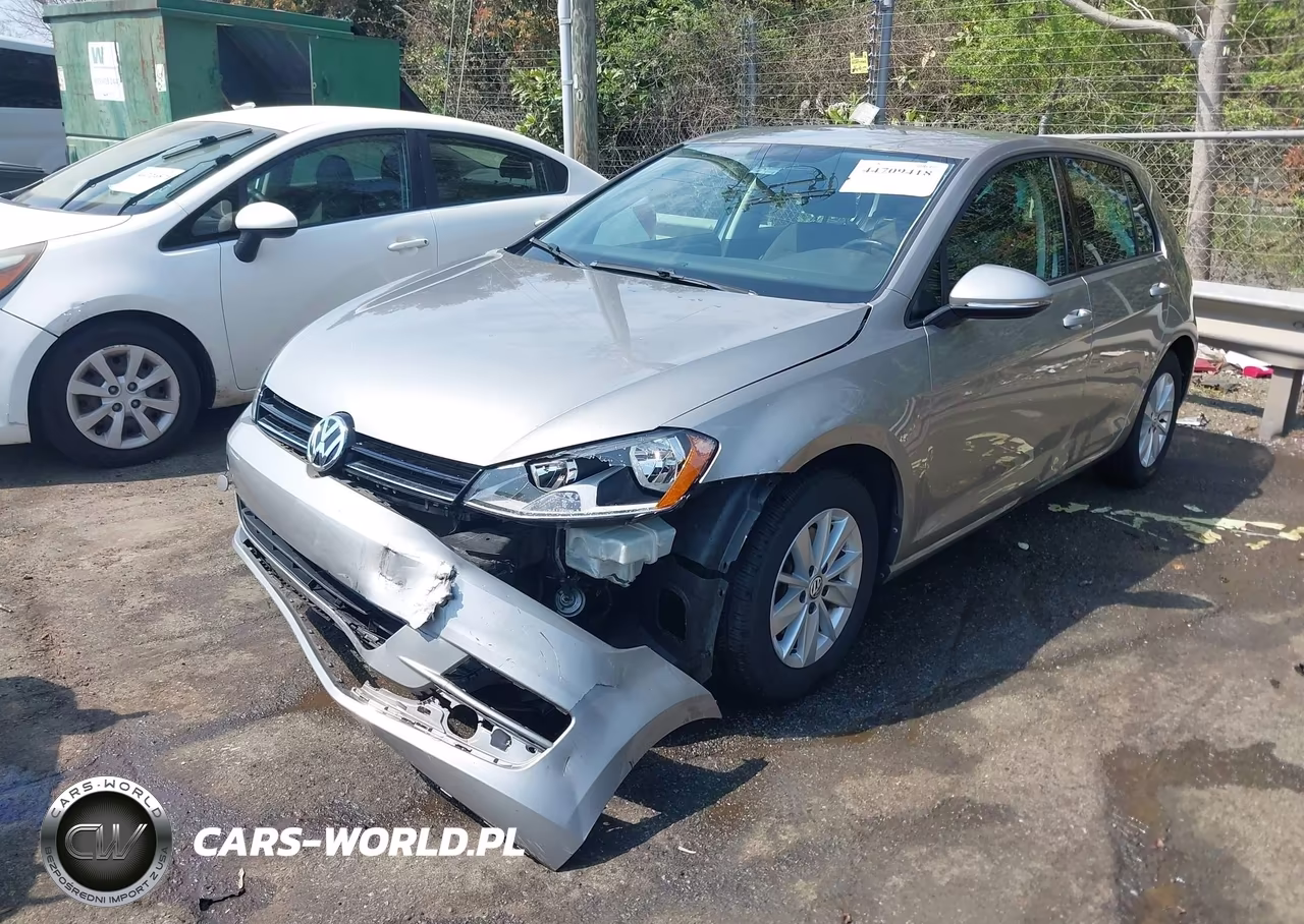 2016 Volkswagen Golf Tsi S 4-Door VIN:3VW217AU1GM043749 - 2