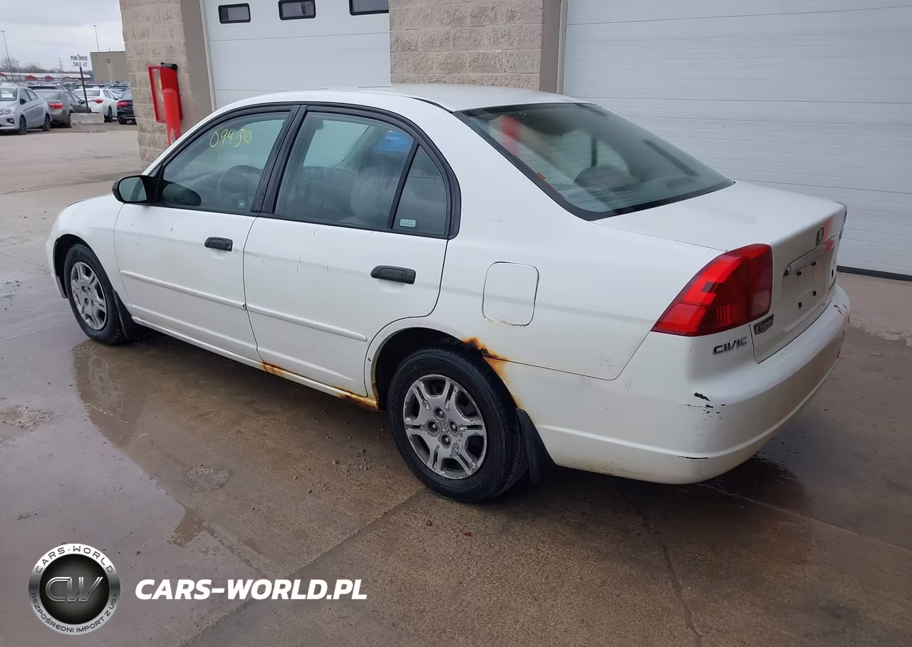 2001 Honda Civic Lx VIN:JHMES16501S004305 - 3