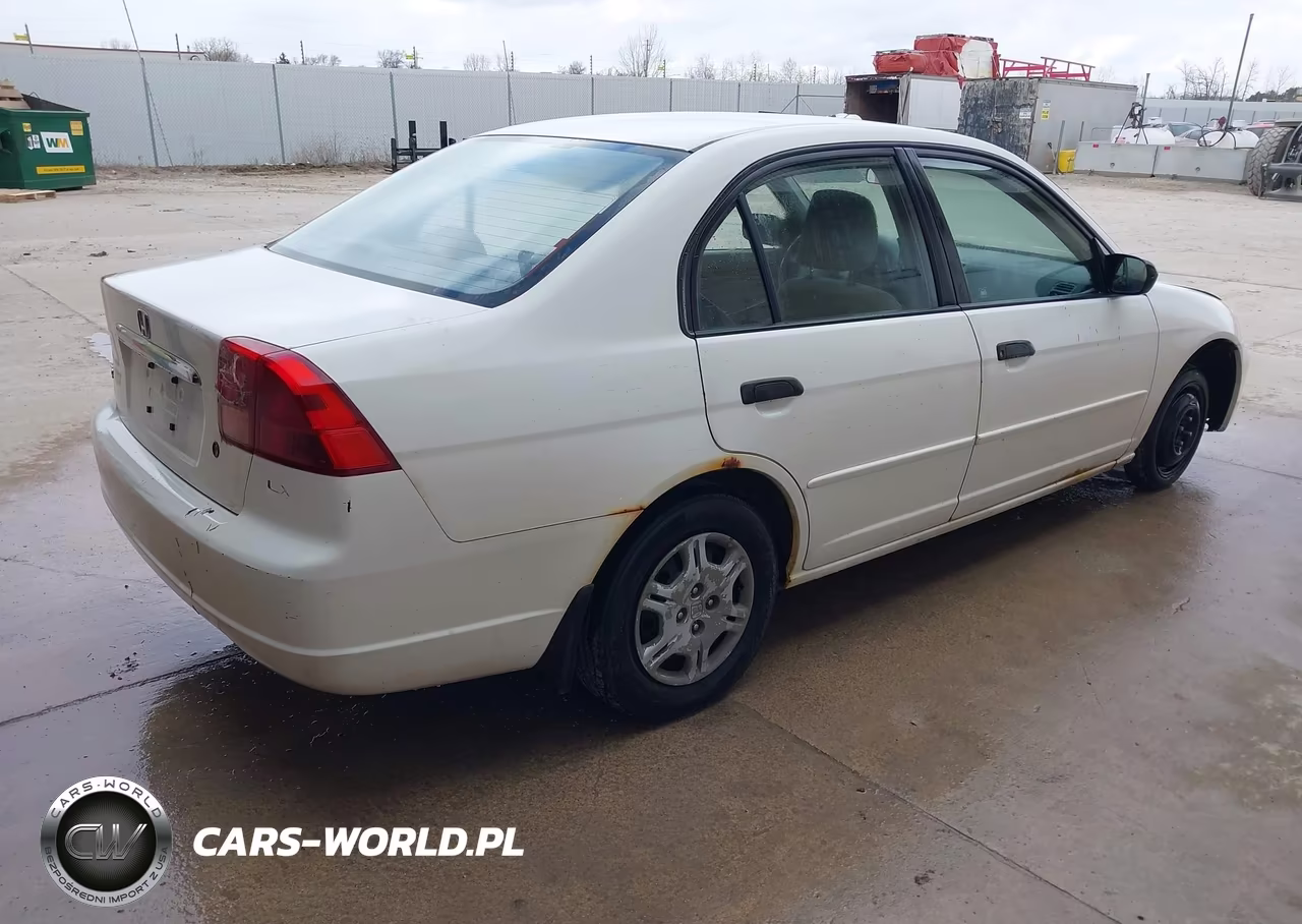 2001 Honda Civic Lx VIN:JHMES16501S004305 - 4