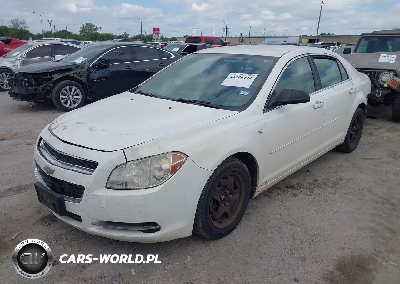 2008 Chevrolet Malibu Ls VIN:1G1ZG57B58F199233 - 2